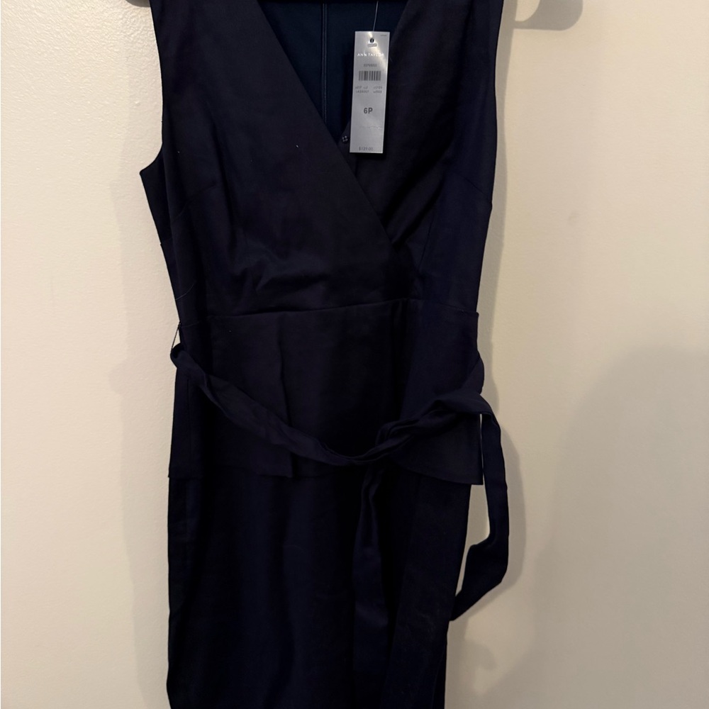 Ann Taylor Midnight Blue Midi Dress